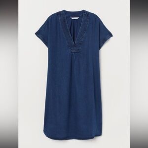 H&M soft denim dress